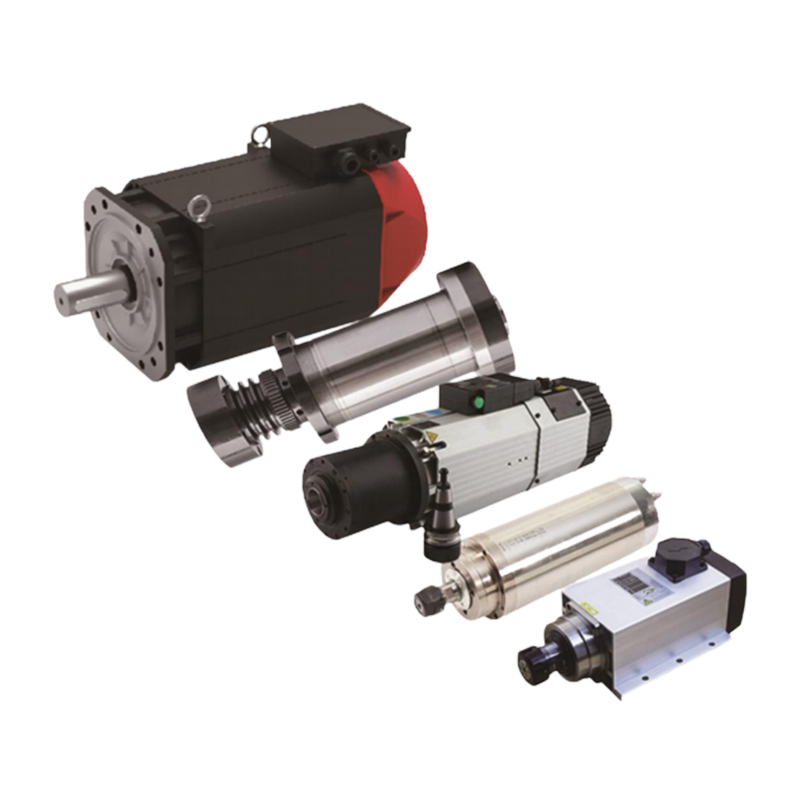spindle motors and servo motors