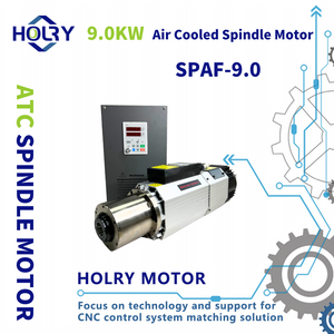 High Speed Air-cooled ATC 9.0kw Spindle Motor ISO30 CNC Spindle for Cnc Router