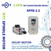 High Efficiency 2.2KW Air Cooled Spindle Motor ER20 for CNC Wood Working Machine