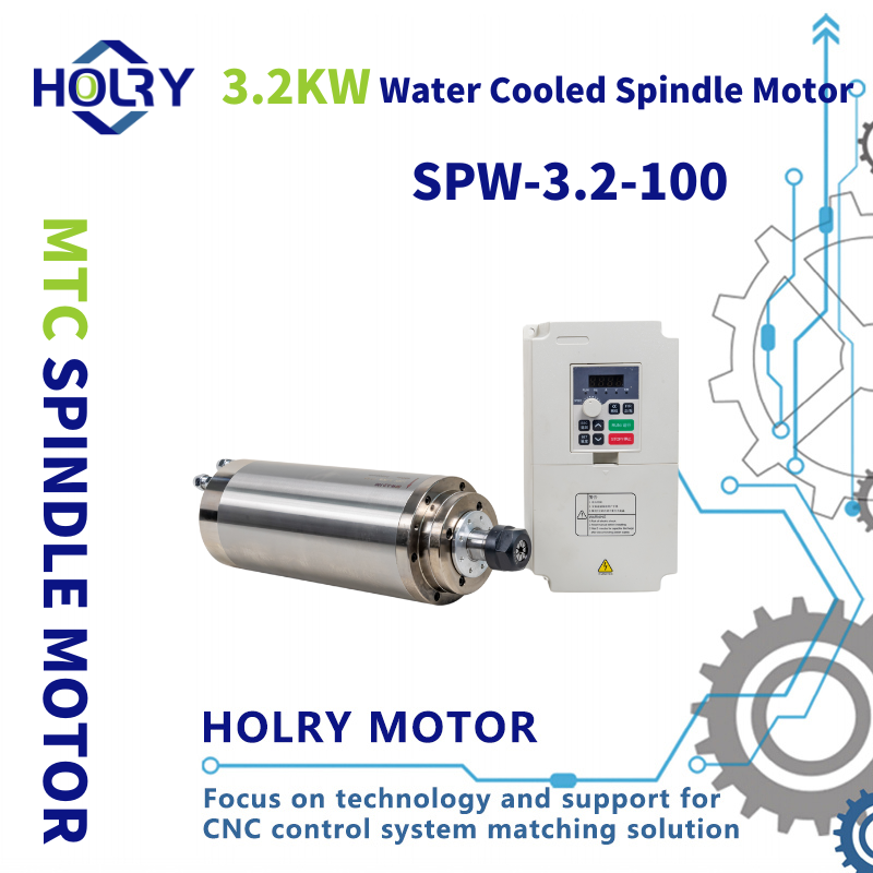 SPW-3.2-100 Water Cooled Spindle Motor