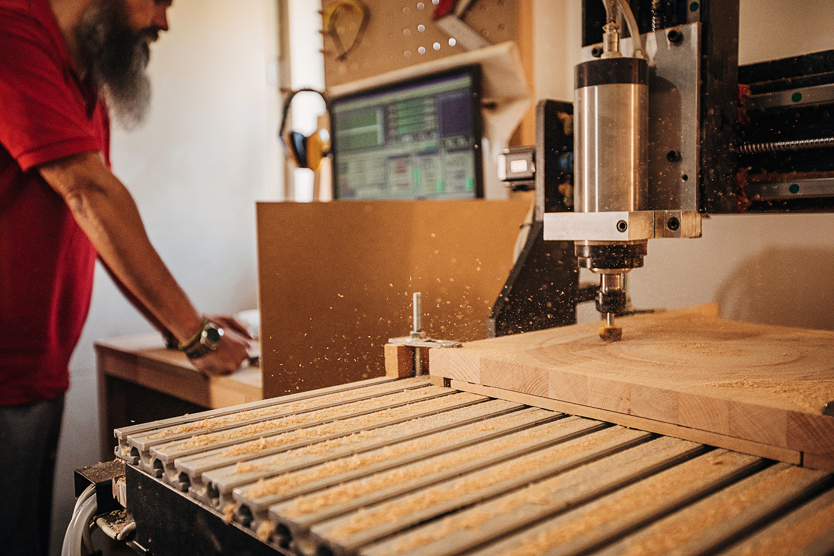 Spindles For Wood Materials