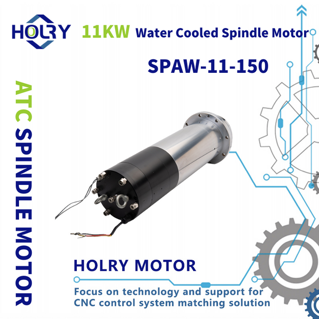 High Speed Water-cooled ATC 11kw Spindle Motor ISO40 CNC Spindle for Cnc Router