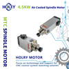 High Efficiency 4.5KW Air Cooled Spindle Motor ER32 for CNC Wood Working Machine